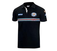 Sparco Polo Martini Racing (Nero XXL IT Uomo)