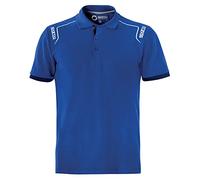 E_0002_S3721640 Sparco Polo a Maniche Corte Uomo Sparco TECH STRETCH Azzurro Uni