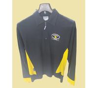 SPARCO POLO PRIMAVERILE RACING BLU E GIALLO CAMEL HONDA TAGLIA L