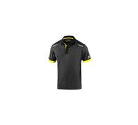 Sparco Polo Toledo Grey Yellow Tg Xs