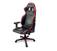 Sparco poltrona Icon Nero/Rosso sedia gaming/ufficio schienale regolabile