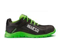 Sparco s0751748nrvf Practice Scarpe, colore: nero/verde, taglia 48