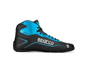 Sparco S00126928NRAZ Scarpe Kart K-Pole, Taglia 28, Nero/Blu