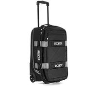 SPARCO 016438NRSI Borsone Trolley da viaggio TRAVEL Colore: nero/rosso 55 Litri