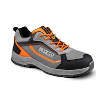 SPARCO SCARPE ANTINFORTUNISTICA DA LAVORO PATO S1P GRIGIO ARANCIO FLUO