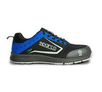 Sparco Scarpe Antinfortunistiche Leggere Cup S1P Ricard Nero/Azzurro Taglia 46