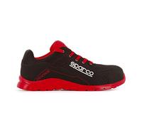 Sparco Scarpe Antinfortunistiche leggere Practice S1P Jacques Nero/Rosso Taglia 36