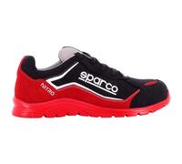 Sparco Scarpe Antinfortunistici Da Lavoro, Multicolore (Rosso / Nero), 45 EU,...