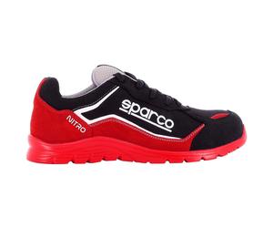 Sparco Scarpe Antinfortunistici Da Lavoro, Multicolore (Rosso / Nero), 45 EU,...
