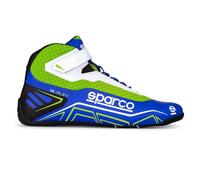 Sparco Scarpe K-Run Misura 26 Blu / Verde Fluo