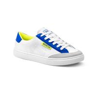 SPARCO SCARPE SNEAKERS CASUAL S-TIME 0012B3 COLORE BIANCO/AZZURRO/GIALLO FLUO
