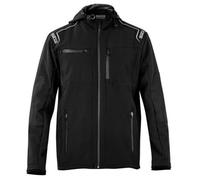Sparco Seattle softshell giacca da lavoro invernale XXXL nero con cappuccio