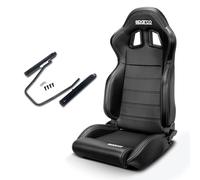 SPARCO SEDILE R100 NERO IN SKY 009014NRSKY + GUIDE SCORREVOLI 0049306 GAMING