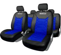 SPARCO Set completo SPC1016 coprisedili per auto universali nero/blu nido d'ape