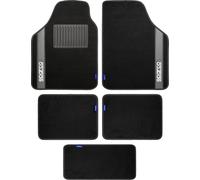 SPARCO Set Tappetini Auto Origin 5 Pezzi PVC Nero/Grigio Universali Originale