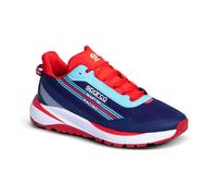 Sparco sneakers leggere S-Run Martini Racing N.41 Blu Marine/Rosso in mesh