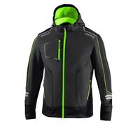 Sparco York tech soft shell tg XS nero/grigio scuro giacca da lavoro invernale
