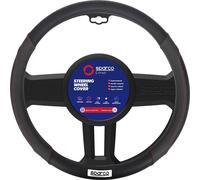 Sparco SPARCO Coprivolante SPC1113 auto universale nero con dettagli traforati