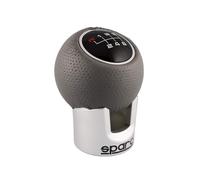 Sparco Spc SPC0105GR Manopola Lazio INTL Cromata SPC, Grigio/Cromo, 5 o 6 Marce