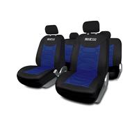 Sparco SPC1016AZ Set Coprisedili per Auto, BK, Blu