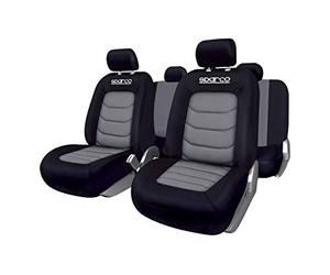 Sparco SPC1019GR Set completo di fodere universali, Per Auto, Grigio, 5 teste