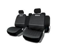 Sparco SPC1042SV Set Coprisedili per Auto, 11 Pezzi, Lazio, Grigio
