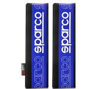 Sparco Set di 2 Cuscinetti per Cintura New SPC Nero/Blu Universale