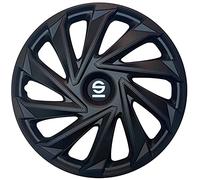 Sparco Spc1480Bk Set Copricerchi 4 Pezzi Varese 14 Pollici Nero