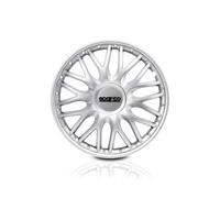 (TG. 14") Sparco - Copricerchi Roma 14 Pulgadas Argento - NUOVO