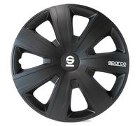 Sparco Set Copricerchi 4 Pezzi Palermo 15 Pollici Nero