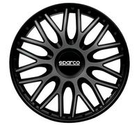 SPARCO SPC1596GRBK - Copricerchi Roma 15", Colore: Grigio/Nero - NUOVO