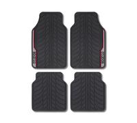 Set Tappeti Sparco Nero / Rosso