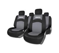 Set Coprisedili Auto Sparco 402 Nero E Grigio
