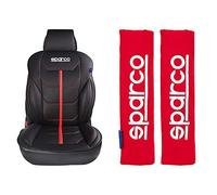 Sparco Spcs414Rd 1 Schienale Auto Modelo Ferrara Colore Nero/Rosso 7 Mm Di Spess