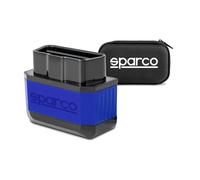 Sparco Dispositivo di diagnosi per auto multimarca OBD2 Scanner Bluetooth 5.2 per iOS e Android Lettore di codici di errore DTC Cancellazione dei guasti del motore Monitoraggio in tempo reale