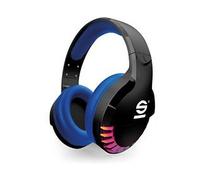 Celly, Cuffie Wireless Speed, Linea Sparco, Cuffie Gaming Over Ear, con Design Funzionale e Archetto Regolabile, Microfono Incorporato e Controllo da Remoto, con Luci Led Rainbow