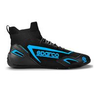 sparco Stivaletti HYPERDRIVE Taglia 40 Nero/Blu, Stivali Unisex Adulto, Standard, EU, Standard, 40 EU