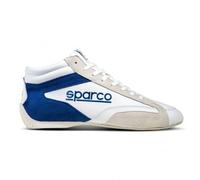 sparco Stivaletti S-Drive Mid Taglia 45 Bianco/Blu Marino, Stivali Unisex Adulto, Multicolore, EU, Multicolore, 45 EU