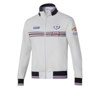sparco Sudadera Canottiera, Bianco, 3XL Unisex-Adulto