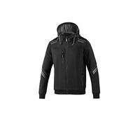 sparco Sudadera con Cremallera Y Capucha Tw Talla XL/Gris Maglia di Tuta, Nero/Grigio, Unisex-Adulto