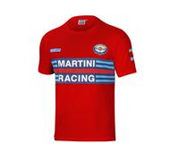 E_0002_S3721267 Sparco Maglia a Maniche Corte Uomo Sparco Martini Racing Rosso A