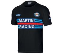sparco Maglietta Martini-R Taglia XXL Nero, multicolore, 42/50 EU