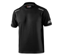 Sparco t-shirt tech Tucson maglia in cotone con strisce riflettenti e logo