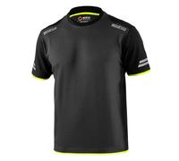 Sparco t-shirt tech Tucson maglia in cotone con strisce riflettenti e logo