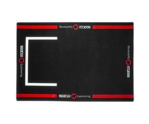 Sparco Tappeto CoCKPIT 180 x 120 mm nero/rosso