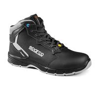 Sparco - Targa-H Paul ESD S3S SR FO - Scarpe Antinfortunistiche Uomo Donna - Scarpe da Lavoro Antiscivolo e Resistenti - Calzature di Sicurezza Adatte ad Ogni Condizione di Lavoro - 46 EU