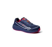 Sparco - Teamwork Martini Racing Corsica ESD S1PS SR FO HRO- Scarpe Antinfortunistiche Uomo Donna - Scarpe da Lavoro Antiscivolo e Resistenti - Sneaker di Sicurezza in Stile Running - EU 39