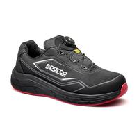 Sparco Teamwork Rotor Scarpe Antinfortunistiche Uomo S3 ESD HRO Basse. Chiusura Rapida rotore A-Top, idrorepellenti, Metal Free, Suola HRO, EU 45