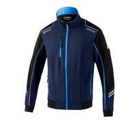 Sparco Tech Soft-Shell Giacca da lavoro, blue marine/azzurro