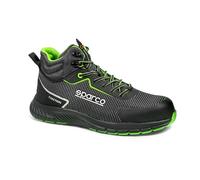 Sparco Traction-H Naoki Scarpe Antinfortunistiche da Uomo S3S ESD HRO Alte. Idrorepellenti, Metal Free, Puntale in vetroresina, Ammortizzate. EU 40